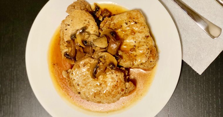 Instant Pot Korean Porkchop with Mushrooms