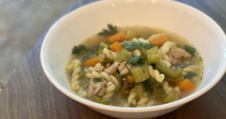 Instant Pot Chicken Noodle Soup Recipe