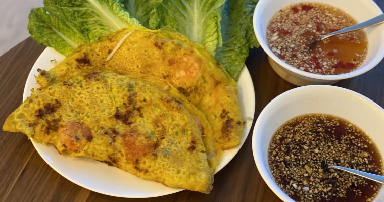 Vietnamese Crepe (Banh Xeo) Recipe